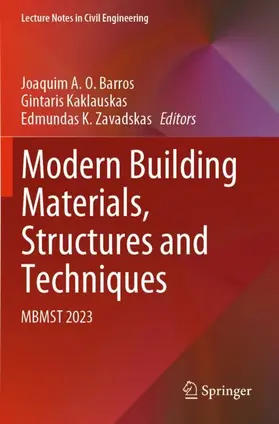 Barros / Zavadskas / Kaklauskas |  Modern Building Materials, Structures and Techniques | Buch |  Sack Fachmedien