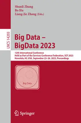 Zhang / Hu |  Big Data – BigData 2023 | eBook | Sack Fachmedien