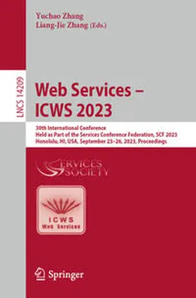 Zhang |  Web Services – ICWS 2023 | eBook | Sack Fachmedien