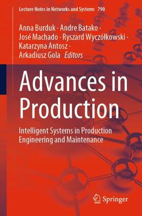 Burduk / Batako / Gola |  Advances in Production | Buch |  Sack Fachmedien
