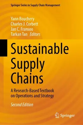 Bouchery / Tan / Corbett |  Sustainable Supply Chains | Buch |  Sack Fachmedien