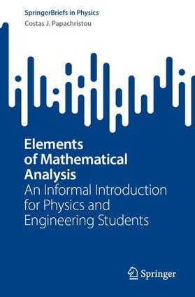 Papachristou |  Elements of Mathematical Analysis | Buch |  Sack Fachmedien