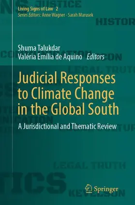 de Aquino / Talukdar |  Judicial Responses to Climate Change in the Global South | Buch |  Sack Fachmedien