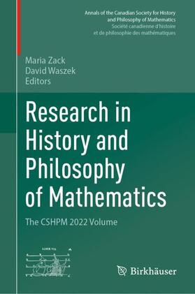 Waszek / Zack |  Research in History and Philosophy of Mathematics | Buch |  Sack Fachmedien