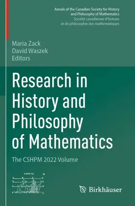 Waszek / Zack |  Research in History and Philosophy of Mathematics | Buch |  Sack Fachmedien