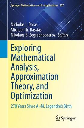 Daras / Zographopoulos / Rassias |  Exploring Mathematical Analysis, Approximation Theory, and Optimization | Buch |  Sack Fachmedien