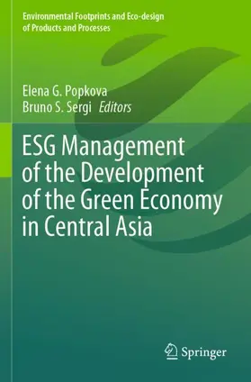 Sergi / Popkova |  ESG Management of the Development of the Green Economy in Central Asia | Buch |  Sack Fachmedien