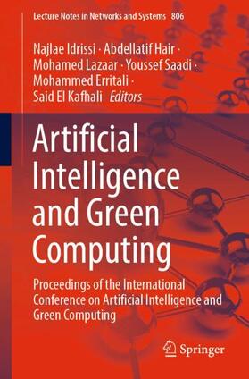 Idrissi / Hair / El Kafhali |  Artificial Intelligence and Green Computing | Buch |  Sack Fachmedien