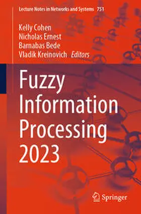 Cohen / Ernest / Bede |  Fuzzy Information Processing 2023 | eBook | Sack Fachmedien