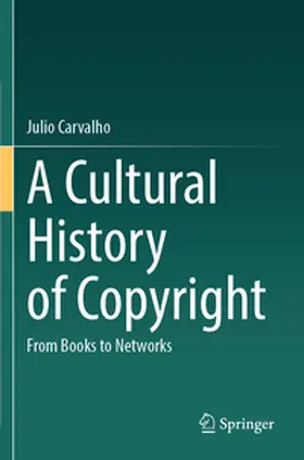 Carvalho |  A Cultural History of Copyright | Buch |  Sack Fachmedien