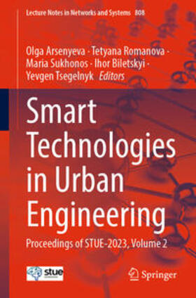 Arsenyeva / Romanova / Sukhonos |  Smart Technologies in Urban Engineering | eBook | Sack Fachmedien