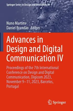 Brandão / Martins |  Advances in Design and Digital Communication IV | Buch |  Sack Fachmedien