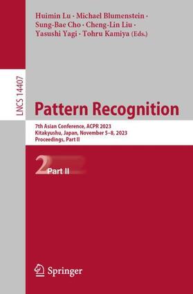 Lu / Blumenstein / Kamiya |  Pattern Recognition | Buch |  Sack Fachmedien