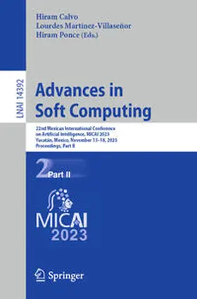 Calvo / Martínez-Villaseñor / Ponce |  Advances in Soft Computing | eBook | Sack Fachmedien