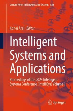 Arai |  Intelligent Systems and Applications | Buch |  Sack Fachmedien