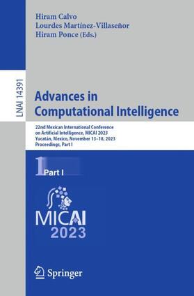 Calvo / Ponce / Martínez-Villaseñor |  Advances in Computational Intelligence | Buch |  Sack Fachmedien