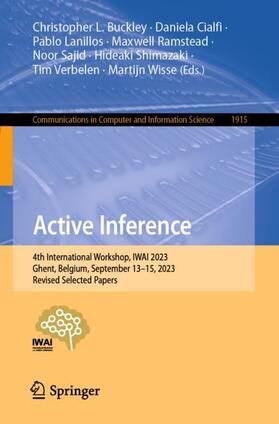 Buckley / Cialfi / Lanillos |  Active Inference | Buch |  Sack Fachmedien