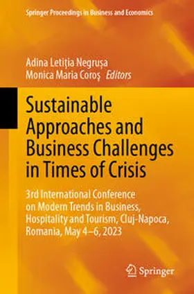 Negru?a / Coros / Coros |  Sustainable Approaches and Business Challenges in Times of Crisis | eBook | Sack Fachmedien