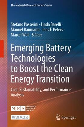 Passerini / Barelli / Weil |  Emerging Battery Technologies to Boost the Clean Energy Transition | Buch |  Sack Fachmedien