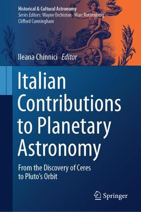 Chinnici |  Italian Contributions to Planetary Astronomy | Buch |  Sack Fachmedien