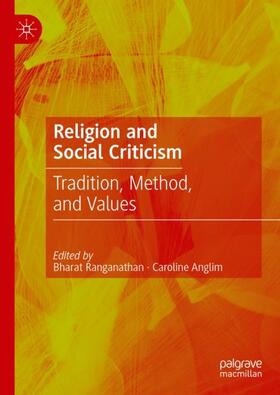 Anglim / Ranganathan |  Religion and Social Criticism | Buch |  Sack Fachmedien