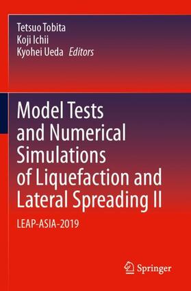Tobita / Ueda / Ichii |  Model Tests and Numerical Simulations of Liquefaction and Lateral Spreading II | Buch |  Sack Fachmedien