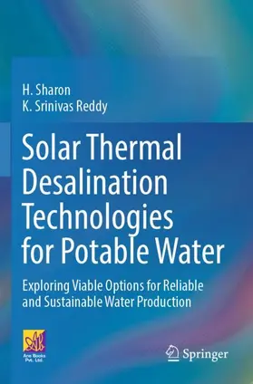 Srinivas Reddy / Sharon |  Solar Thermal Desalination Technologies for Potable Water | Buch |  Sack Fachmedien