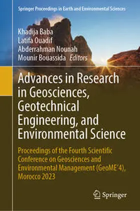 Baba / Ouadif / Nounah |  Advances in Research in Geosciences, Geotechnical Engineering, and Environmental Science | eBook | Sack Fachmedien