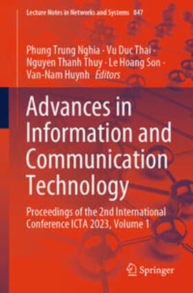 Nghia / Thai / Thuy |  Advances in Information and Communication Technology | eBook | Sack Fachmedien