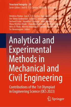 Pavlou / Minde / Correia |  Analytical and Experimental Methods in Mechanical and Civil Engineering | Buch |  Sack Fachmedien