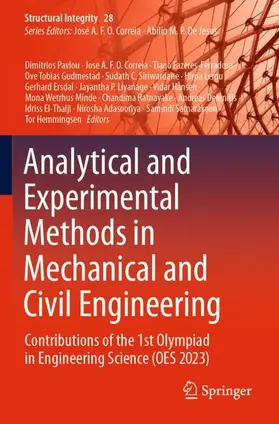 Pavlou / Minde / Correia |  Analytical and Experimental Methods in Mechanical and Civil Engineering | Buch |  Sack Fachmedien