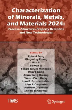 Peng / Carpenter / Zhang |  Characterization of Minerals, Metals, and Materials 2024 | Buch |  Sack Fachmedien