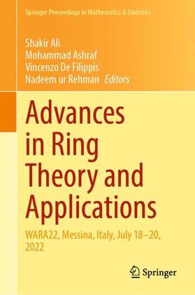 Ali / Rehman / Ashraf |  Advances in Ring Theory and Applications | Buch |  Sack Fachmedien