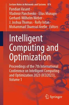 Vasant / Panchenko / Munapo |  Intelligent Computing and Optimization | Buch |  Sack Fachmedien