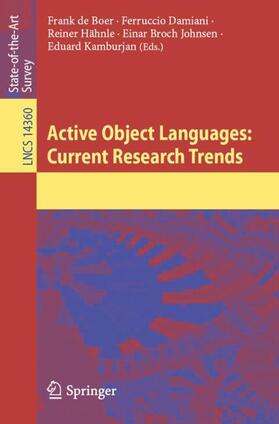 de Boer / Damiani / Hähnle |  Active Object Languages: Current Research Trends | Buch |  Sack Fachmedien