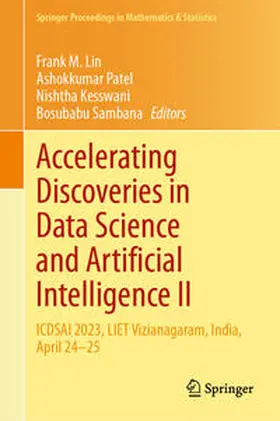 Lin / Patel / Kesswani |  Accelerating Discoveries in Data Science and Artificial Intelligence II | eBook | Sack Fachmedien