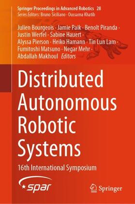 Bourgeois / Mehr / Paik |  Distributed Autonomous Robotic Systems | Buch |  Sack Fachmedien