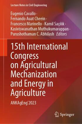 Cavallo / Auat Cheein / Abhilash |  15th International Congress on Agricultural Mechanization and Energy in Agriculture | Buch |  Sack Fachmedien