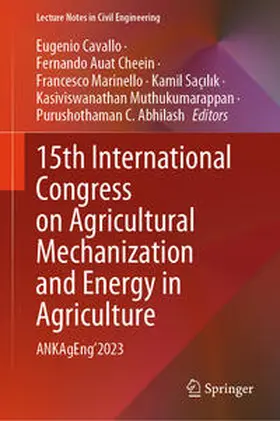 Cavallo / Auat Cheein / Marinello |  15th International Congress on Agricultural Mechanization and Energy in Agriculture | eBook | Sack Fachmedien