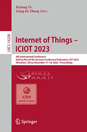 Ye / Zhang | Internet of Things – ICIOT 2023 | E-Book | sack.de