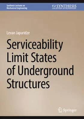 Japaridze |  Serviceability Limit States of Underground Structures | eBook | Sack Fachmedien