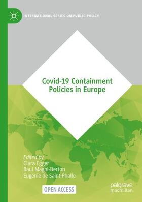 Egger / Magni-Berton / de Saint-Phalle |  Covid-19 Containment Policies in Europe | Buch |  Sack Fachmedien