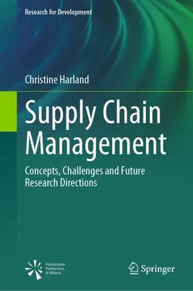 Harland |  Supply Chain Management | Buch |  Sack Fachmedien