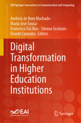 de Bem Machado / Sousa / Dal Mas |  Digital Transformation in Higher Education Institutions | eBook | Sack Fachmedien