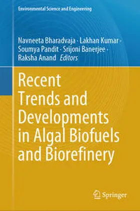 Bharadvaja / Kumar / Pandit |  Recent Trends and Developments in Algal Biofuels and Biorefinery | eBook | Sack Fachmedien