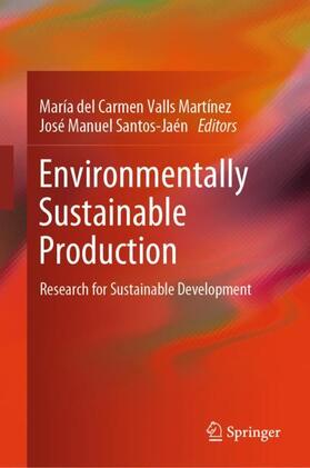 Santos-Jaén / Valls Martínez |  Environmentally Sustainable Production | Buch |  Sack Fachmedien