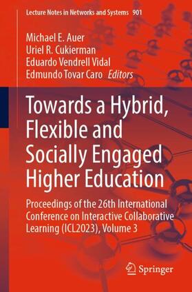 Auer / Tovar Caro / Cukierman |  Towards a Hybrid, Flexible and Socially Engaged Higher Education | Buch |  Sack Fachmedien