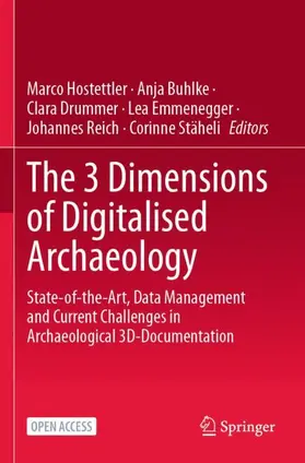 Hostettler / Buhlke / Drummer |  The 3 Dimensions of Digitalised Archaeology | Buch |  Sack Fachmedien