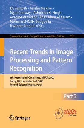 Santosh / Makkar / Conway |  Recent Trends in Image Processing and Pattern Recognition | Buch |  Sack Fachmedien