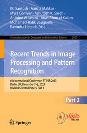 Santosh / Makkar / Conway |  Recent Trends in Image Processing and Pattern Recognition | eBook | Sack Fachmedien